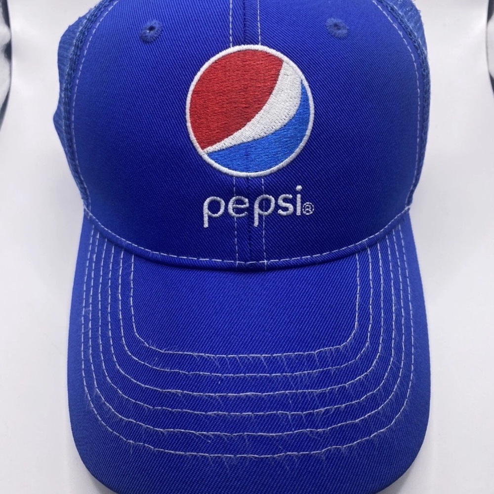 Pepsi Blue Cap with Red with Logo